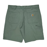 Carhartt Chino Shorts - 38W 10L Green Cotton