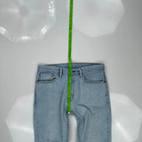 505 Levis Jeans - 34W 30L Light Wash Denim