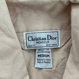 Christian Dior Shirt - Medium Beige Cotton Blend