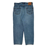 Levis 550 Jeans - 34W 30L Blue Cotton
