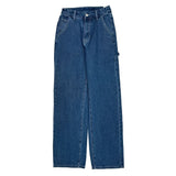 Unbranded Carpenter Jeans - 26W UK 8 Blue Cotton