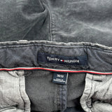 Tommy Hilfiger Cord Trousers - 30″ Waist Black Cotton