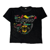 Germany Unbranded Single Stitch T-Shirt - Large Black Cotton