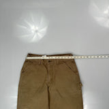 Carhartt Carpenter Trousers - 30W 30L Brown Cotton