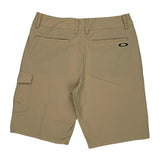 Oakley Cargo Shorts - 32″ Waist Beige Polyester