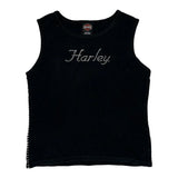 Mount Vernon, Il Harley Davidson Studded Tank Top - 2XL Black Cotton