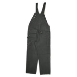 Carhartt Double Knee Overalls - 40W 34L Black Cotton