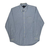 Tommy Hilfiger Striped Shirt - Medium Blue Cotton