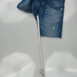 True Religion Denim Shorts - 32W 10L Blue Denim