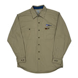 Carhartt Shirt - Large Khaki Cotton