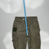 Carhartt Cargo Trousers - 32W 32L Grey Cotton