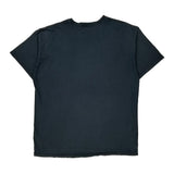 Pirate Theme Fruit Of The Loom Graphic T-Shirt - 2XL Black Cotton