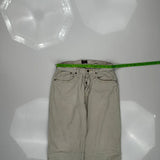 Von Dutch Cargo Trousers - 28W 32L Grey Cotton