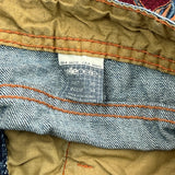 Pelle Pelle Hip Hop Jeans - 36W 34L Blue Cotton