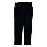 Levis 501 Jeans - 32W 30L Black Cotton