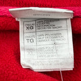 Disney Cartoon Sweatshirt - XL Red Polyester