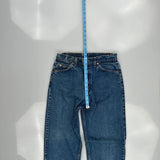 Levis 550 Jeans - 28W 32L Blue Cotton