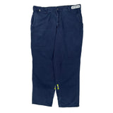 Carhartt Trousers - 36W 32L Navy Cotton Blend