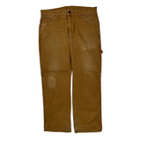 Dickies Carpenter Pants - 34W 29L Brown Cotton