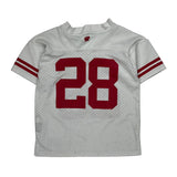 Age 5-6 Wisconsin Badgers Adidas College Football Jersey - Medium Red Polyester