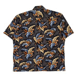 Pierre Cardin Floral Hawaiian Shirt - XL Multicoloured Cotton