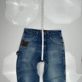 Wrangler Carpenter Jeans - 34W 32L Blue Cotton