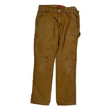 Dickies Carpenter Trousers - 31W 31L Brown Cotton