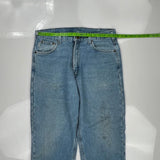 Carhartt Jeans - 35W 32L Blue Cotton
