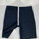 Dickies Shorts - 37W 12L Navy Polyester Blend