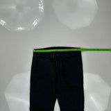 Levis Cargo Trousers - 31W 29L Black Cotton