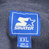 University Of Michigan Starter College Fleece - 2XL Navy Polyester