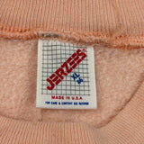 1990'S Blank Made In USA Jerzees Sweatshirt - XL Pink Cotton