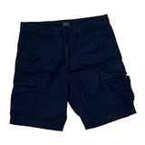 Levis Cargo Shorts - 34W 11L Navy Cotton