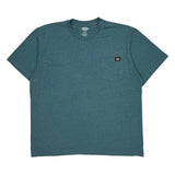 Dickies T-Shirt - XL Blue Cotton Blend