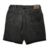 Wrangler Denim Shorts - 34W 8L Black Denim