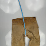 Dickies Carpenter Trousers - 40W 31L Brown Cotton