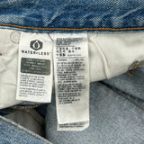 501 Levis Jeans - 34W 30L Light Wash Cotton