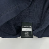 Age 4 Carhartt Hoodie - 2XS Navy Cotton
