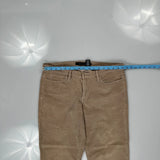 Calvin Klein Trousers - 35W 28L Beige Corduroy