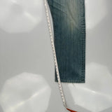 501 Levis Jeans - 38W 32L Light Wash Cotton