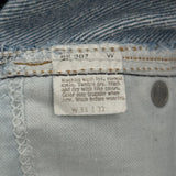 70S Made In USA Levis Orange Tab 550 Jeans - 33W 32L Blue Cotton