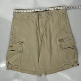 Lee Cargo Shorts - 38W 10L Beige Cotton