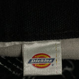 Dickies Carpenter Trousers - 34W 32L Black Cotton