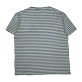 Polo By Ralph Lauren Striped T-Shirt - XL Blue Cotton
