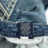 Vigoss Skinny Jeans - 28W UK 6 Blue Cotton