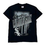 Chicago White Sox Delta Single Stitch T-Shirt - Large Black Cotton