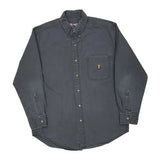 Chaps Ralph Lauren Shirt - Medium Gray Cotton