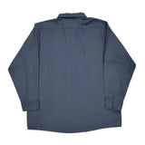Dickies Shirt - XL Blue Polyester Blend