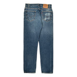 505 Levis Jeans - 33W 34L Blue Cotton