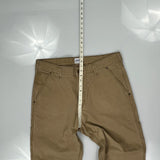 Lee Cargo Trousers - 36W 29L Brown Cotton